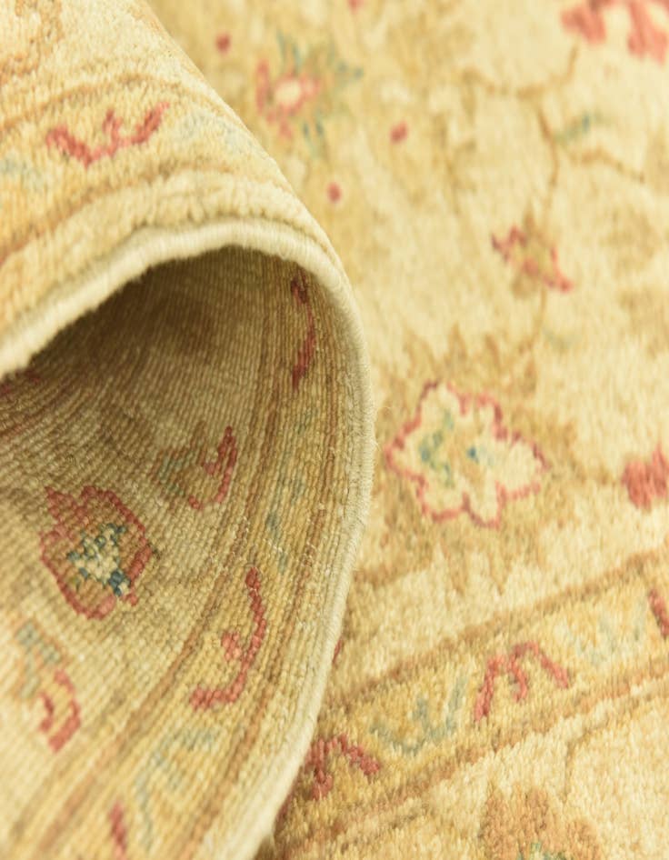 Detail image of  2' 6 x 9' 6  Hand Knotted Peshawar Ziegler Runner Rug