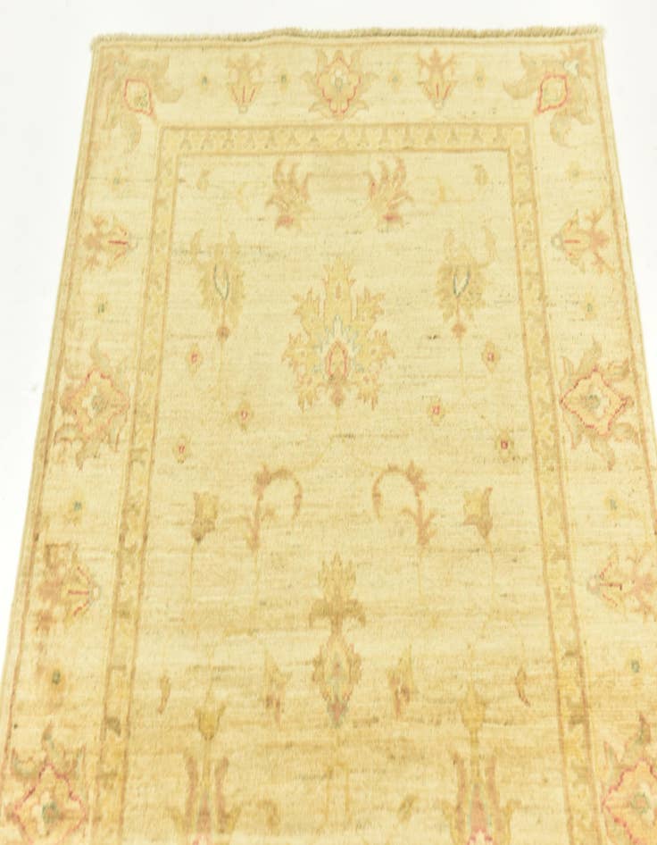 Detail image of  2' 9 x 10' 2  Hand Knotted Peshawar Ziegler Runner Rug