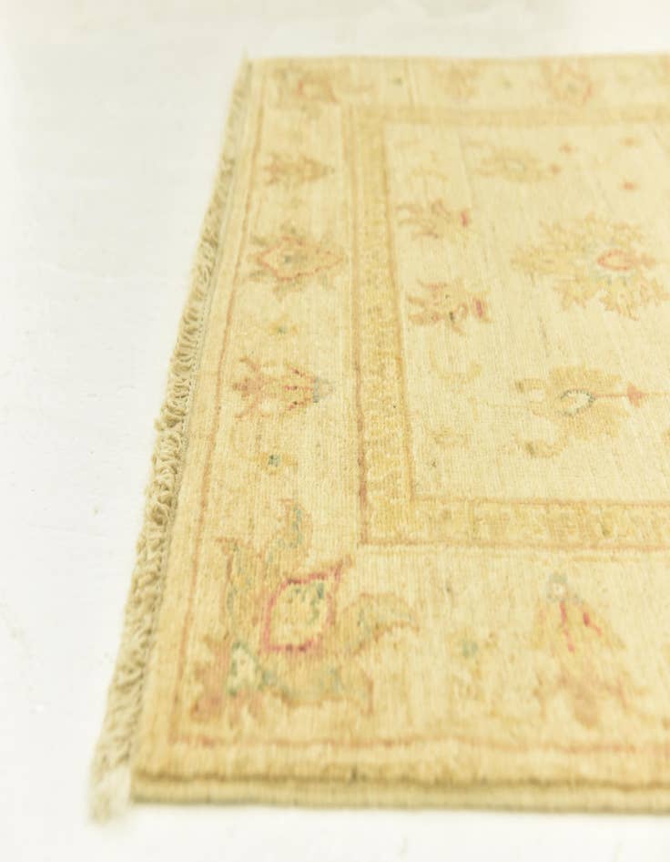 Detail image of  2' 9 x 10' 2  Hand Knotted Peshawar Ziegler Runner Rug