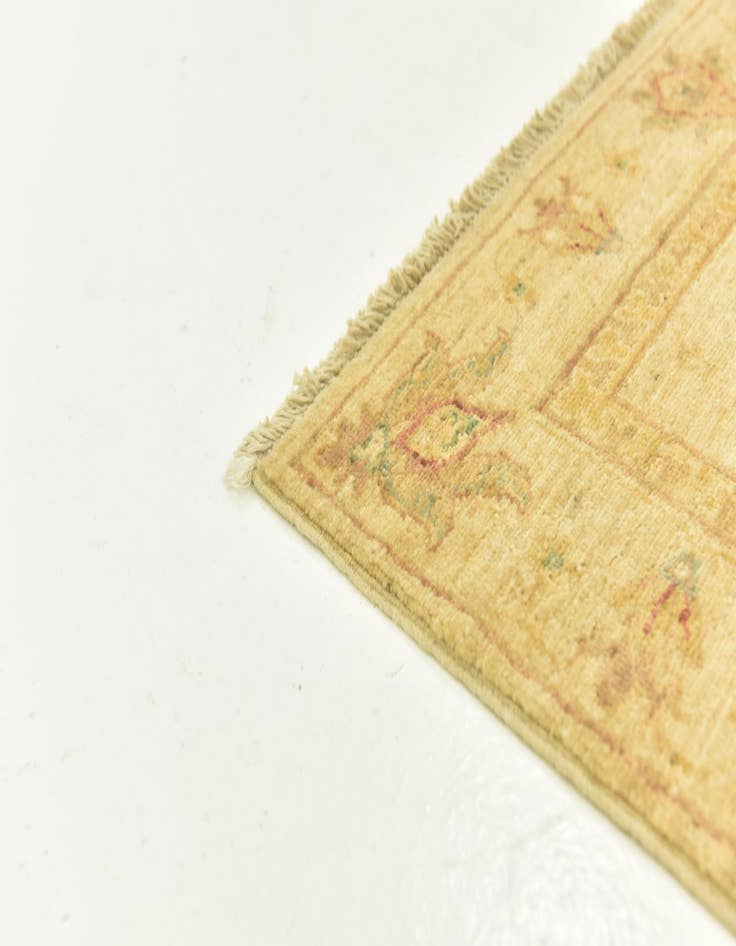 Detail image of  2' 9 x 10' 2  Hand Knotted Peshawar Ziegler Runner Rug