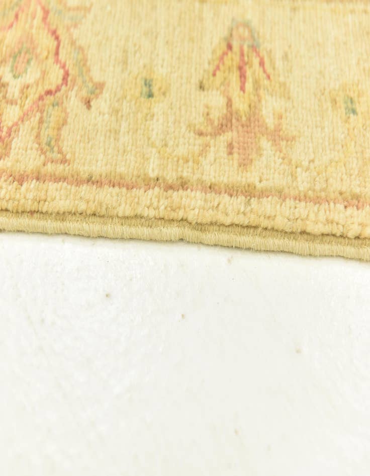 Detail image of  2' 9 x 10' 2  Hand Knotted Peshawar Ziegler Runner Rug