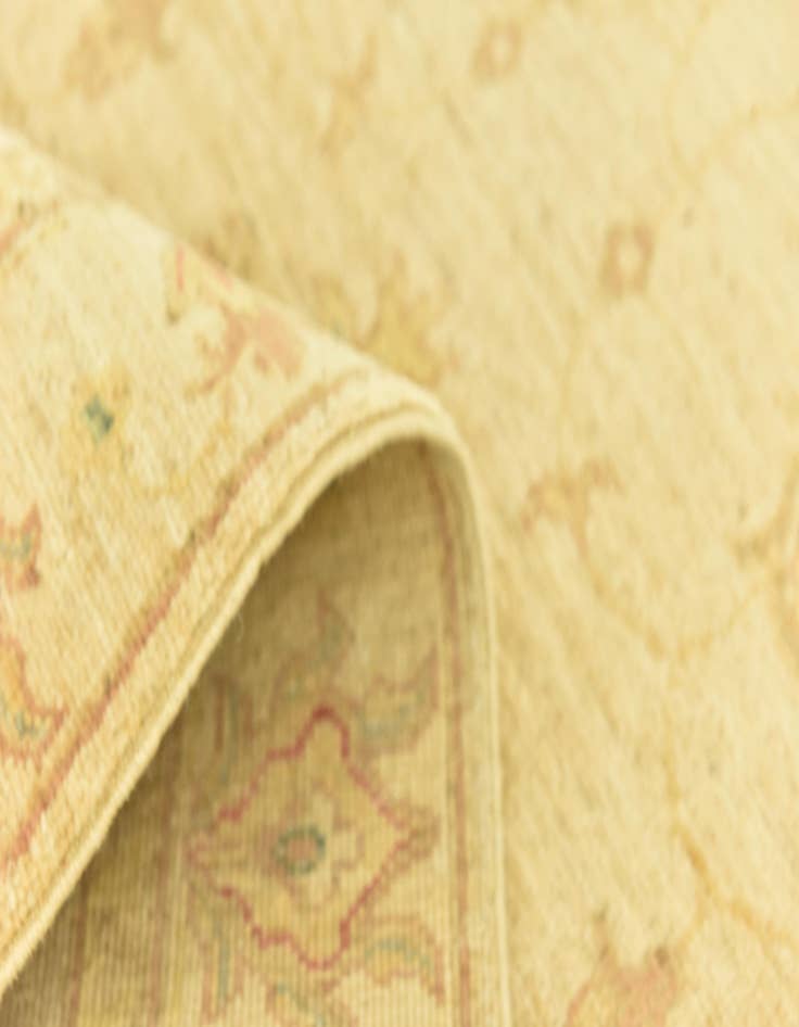 Detail image of  2' 9 x 10' 2  Hand Knotted Peshawar Ziegler Runner Rug