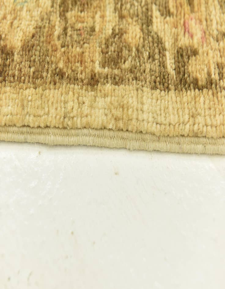 Detail image of  2' 7 x 9' 9  Hand Knotted Peshawar Ziegler Runner Rug