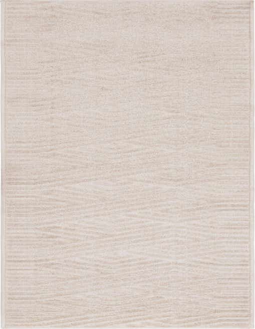 An 8 ft runner rug in shades of brown and tan with an abstract tribal pattern, ideal for a hallway or patio.