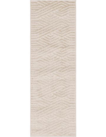 2' x 6' Washable Sabrina Soto Hudson Indoor / Outdoor Runner Rug