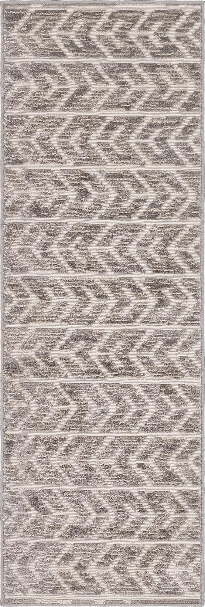  2' x 6'  Washable Sabrina Soto Aston Indoor / Outdoor Runner Rug