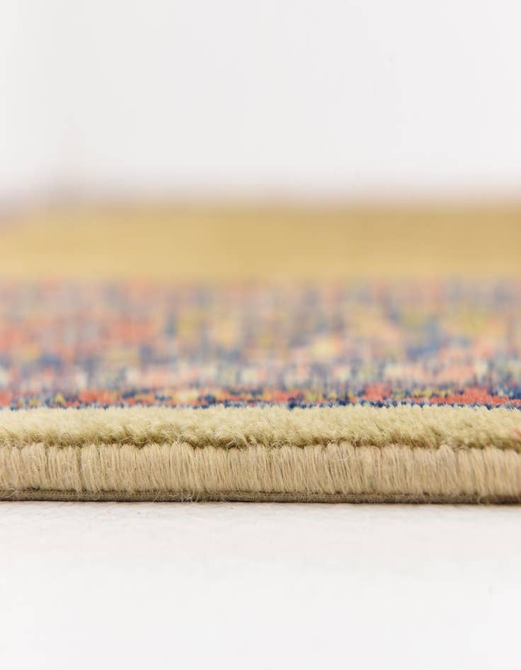 Detail image of  5' 6 x 16'  Hand Knotted Sarough Persian Wool Runner Rug