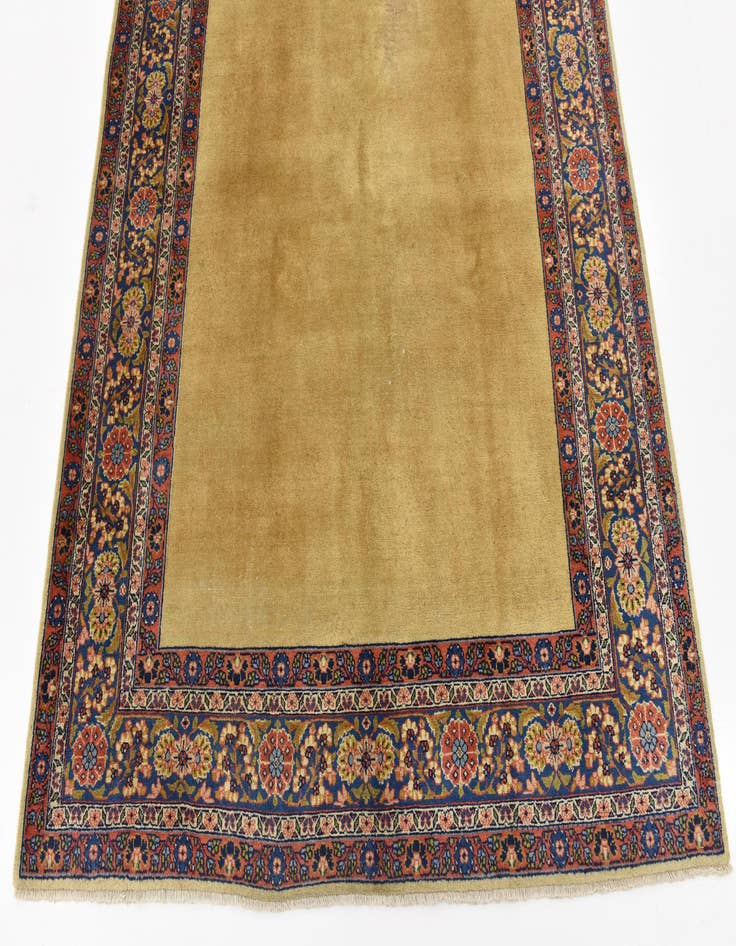 Detail image of  5' 6 x 16'  Hand Knotted Sarough Persian Wool Runner Rug
