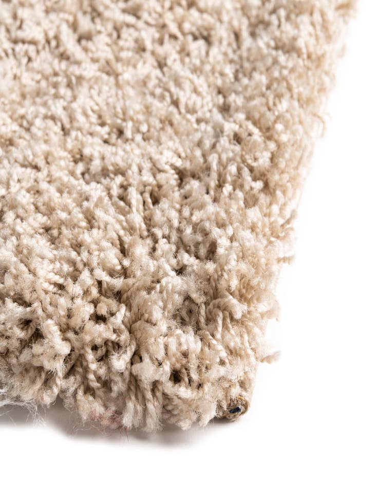 Detail image of  2' x 5' Solid Shag Runner Rug