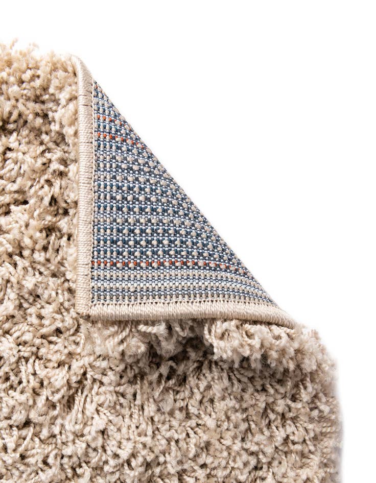 Detail image of  2' x 5' Solid Shag Runner Rug