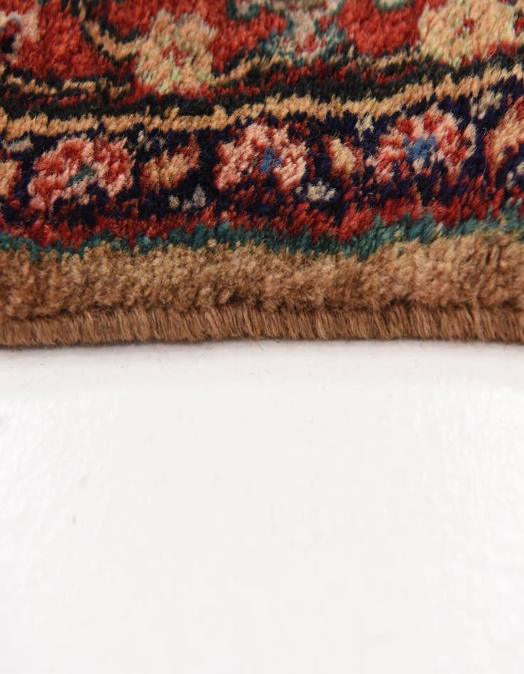 Detail image of  5' x 10' 4  Hand Knotted Songhor Persian Wool Runner Rug