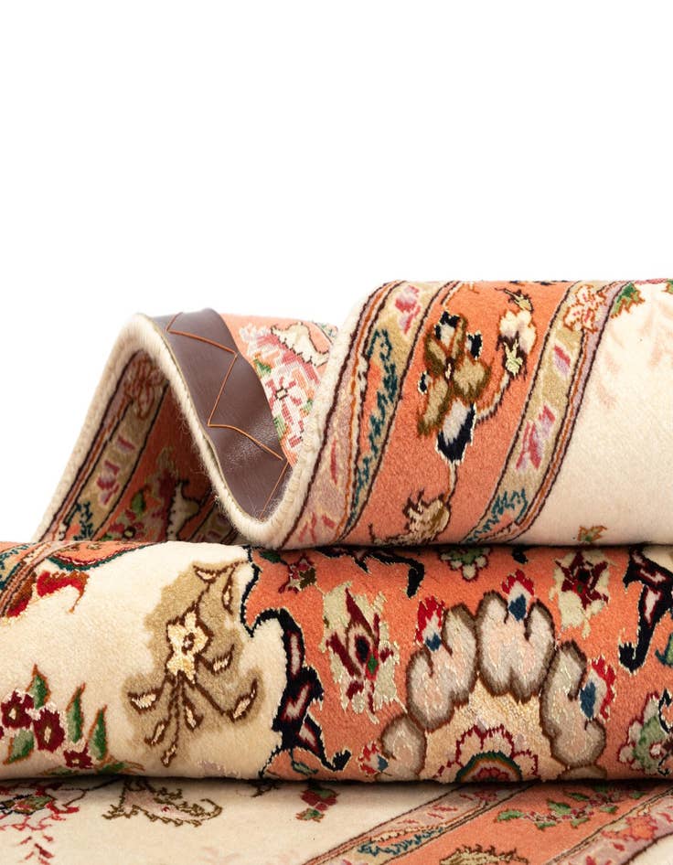 Detail image of  2' 7 x 6' 7 Tabriz Runner Rug