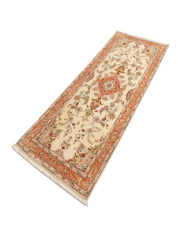 Detail image of  2' 8 x 7' Tabriz Runner Rug