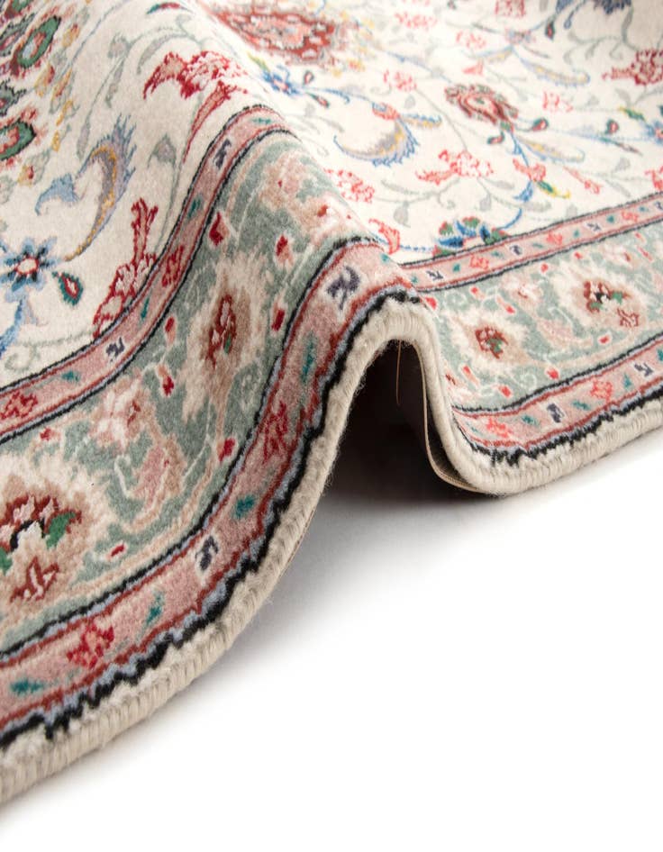 Detail image of  2' 7 x 19' 4  Hand Knotted Tabriz Persian Runner Rug