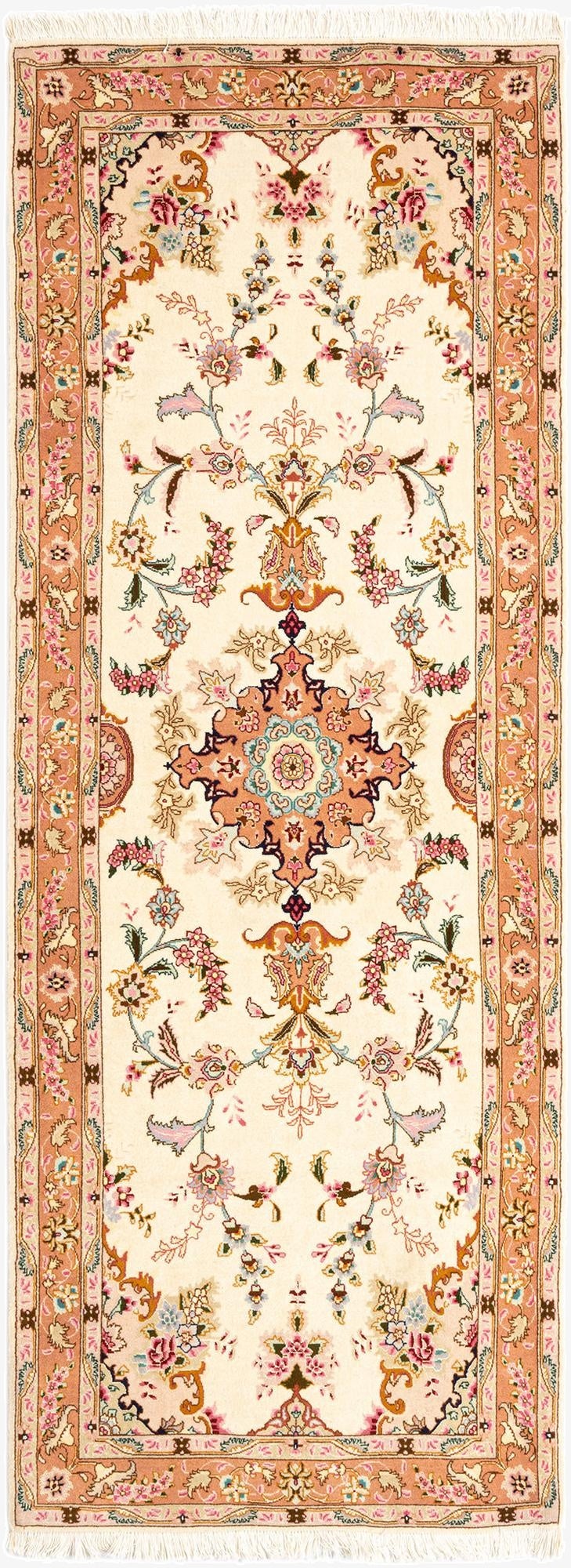  2' 8 x 6' 11 Tabriz Runner Rug