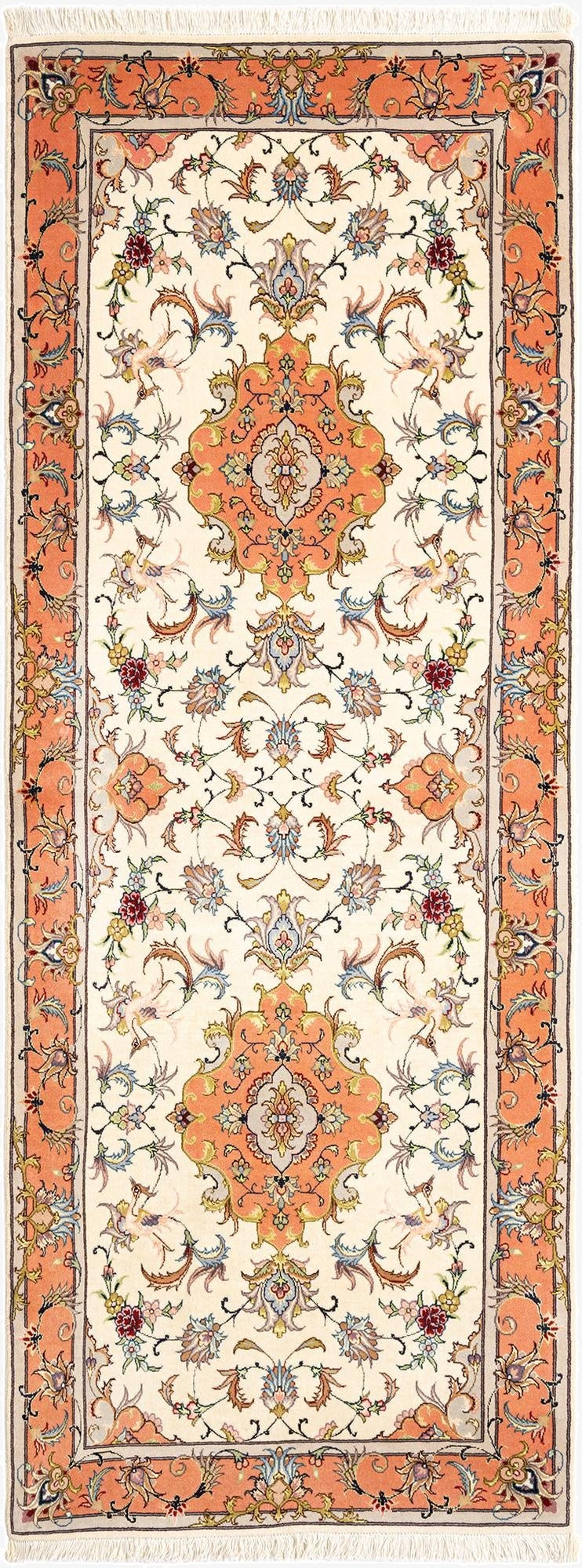  2' 11 x 7' 9 Tabriz Runner Rug