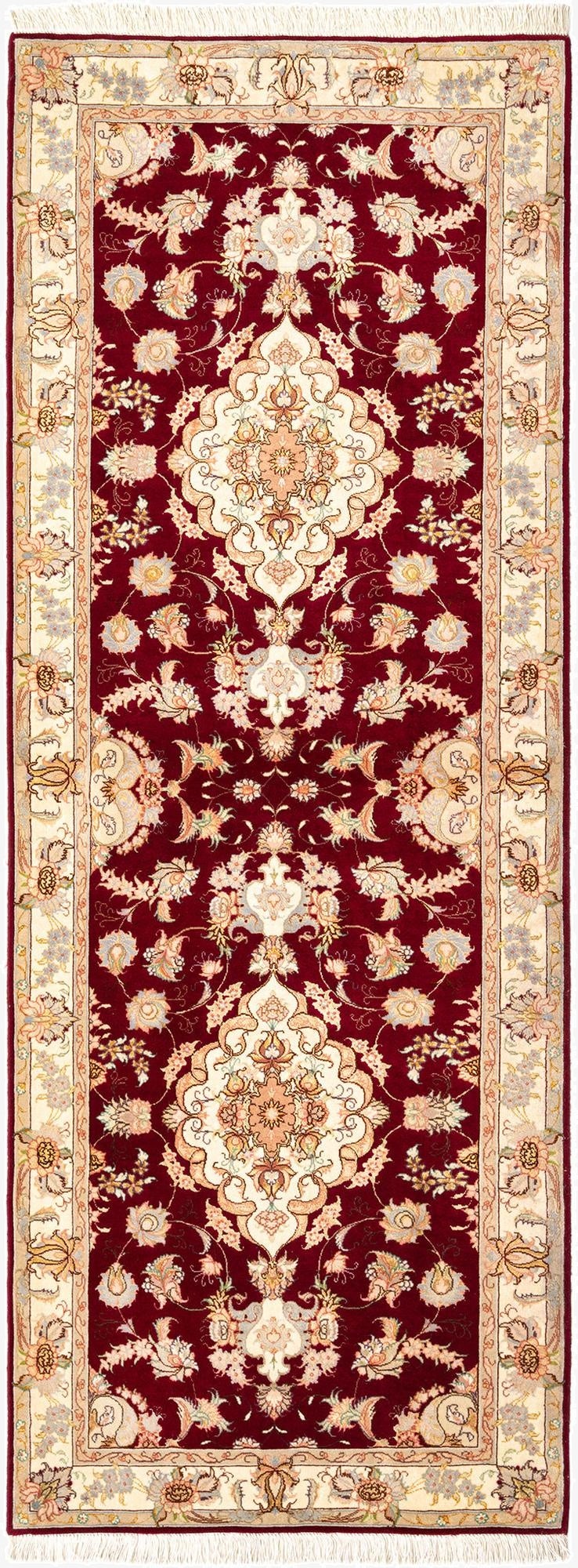  2' 11 x 8' Tabriz Runner Rug