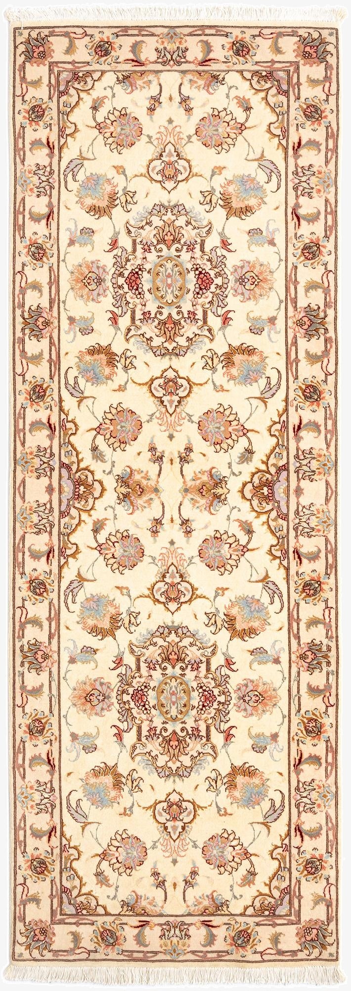 2' 6 x 7' 4 Tabriz Runner Rug