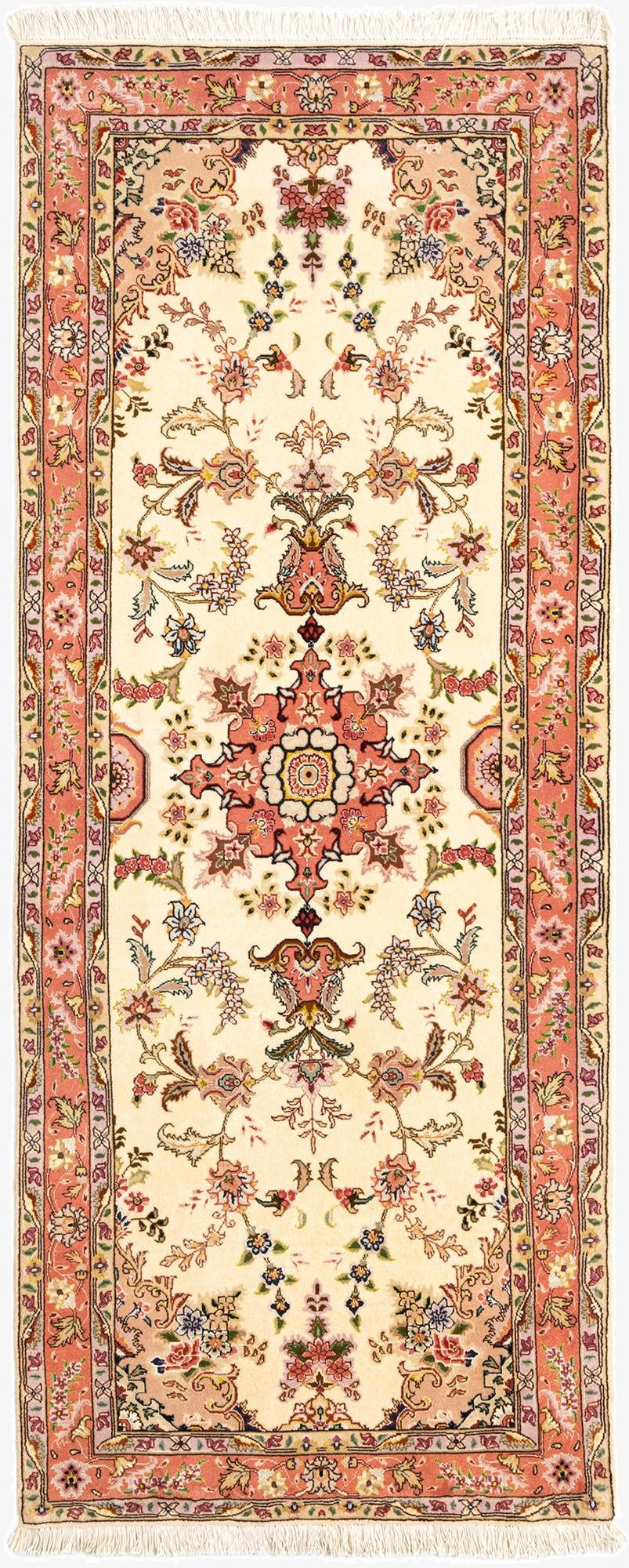  2' 7 x 6' 8 Tabriz Runner Rug