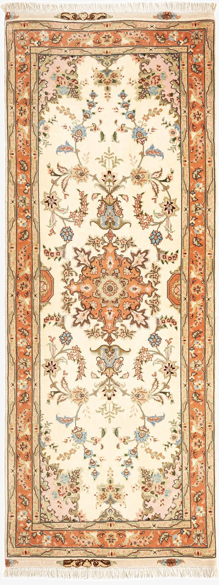  2' 8 x 7' 1 Tabriz Runner Rug