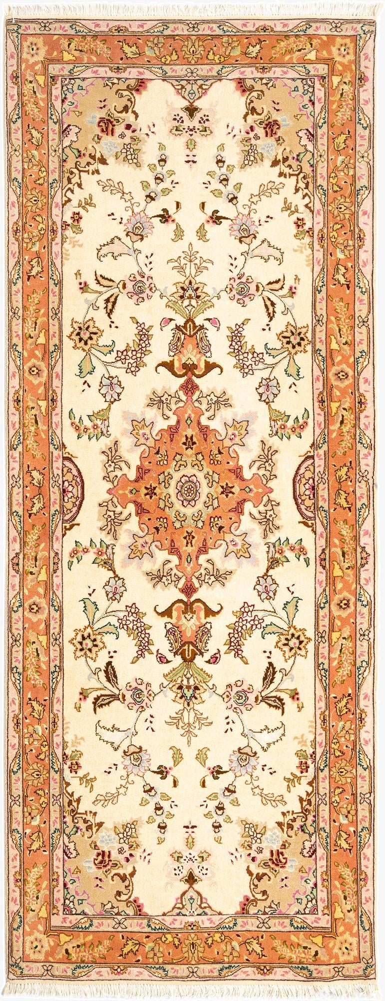  2' 8 x 7' 1 Tabriz Runner Rug
