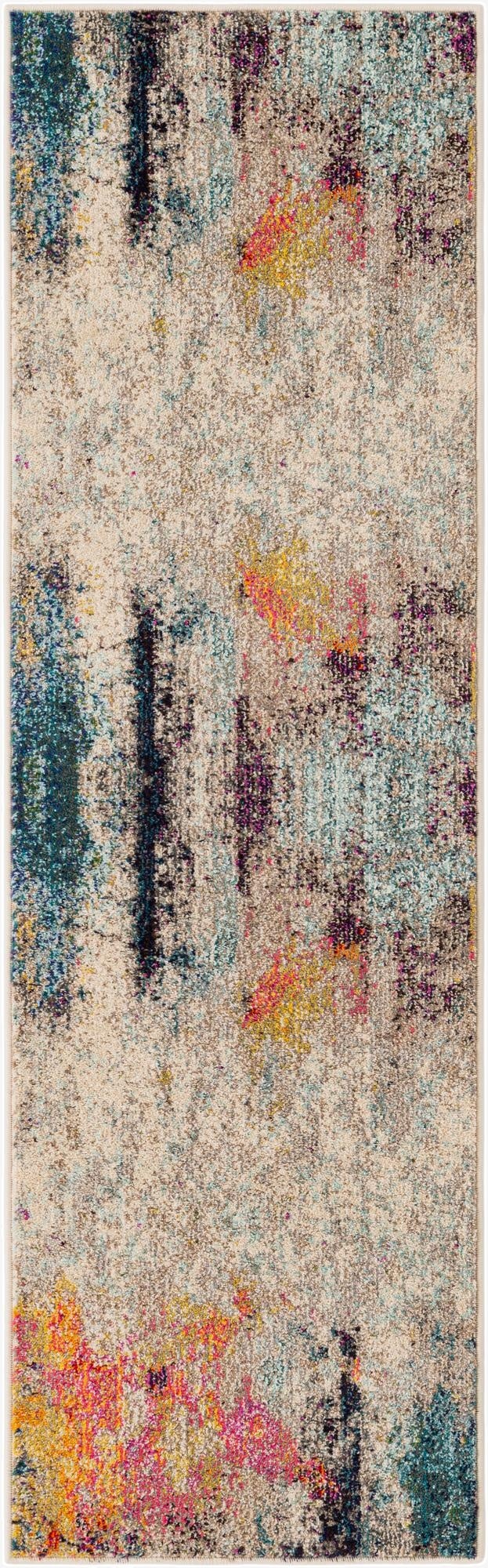  2' 2 x 6' 9  Washable Theia Runner Rug