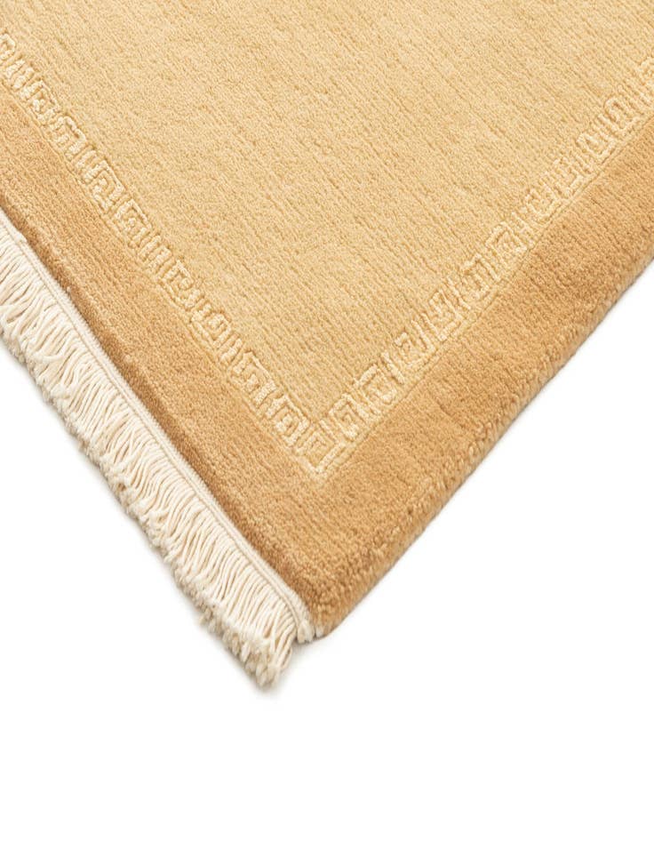 Detail image of  2' 4 x 4' 9  Hand Knotted Tibet Runner Rug