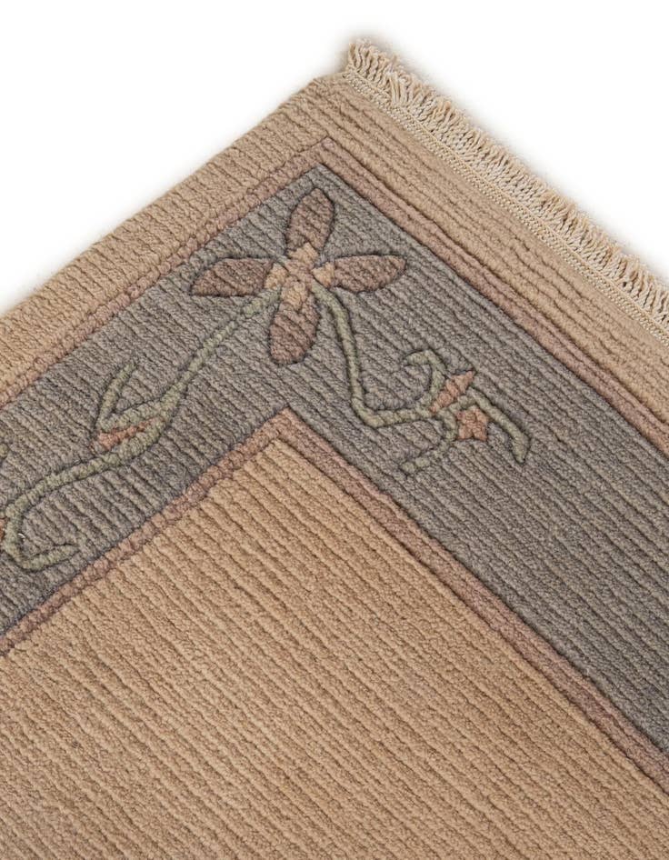 Detail image of  2' 7 x 11' 3  Hand Knotted Tibet Wool Runner Rug