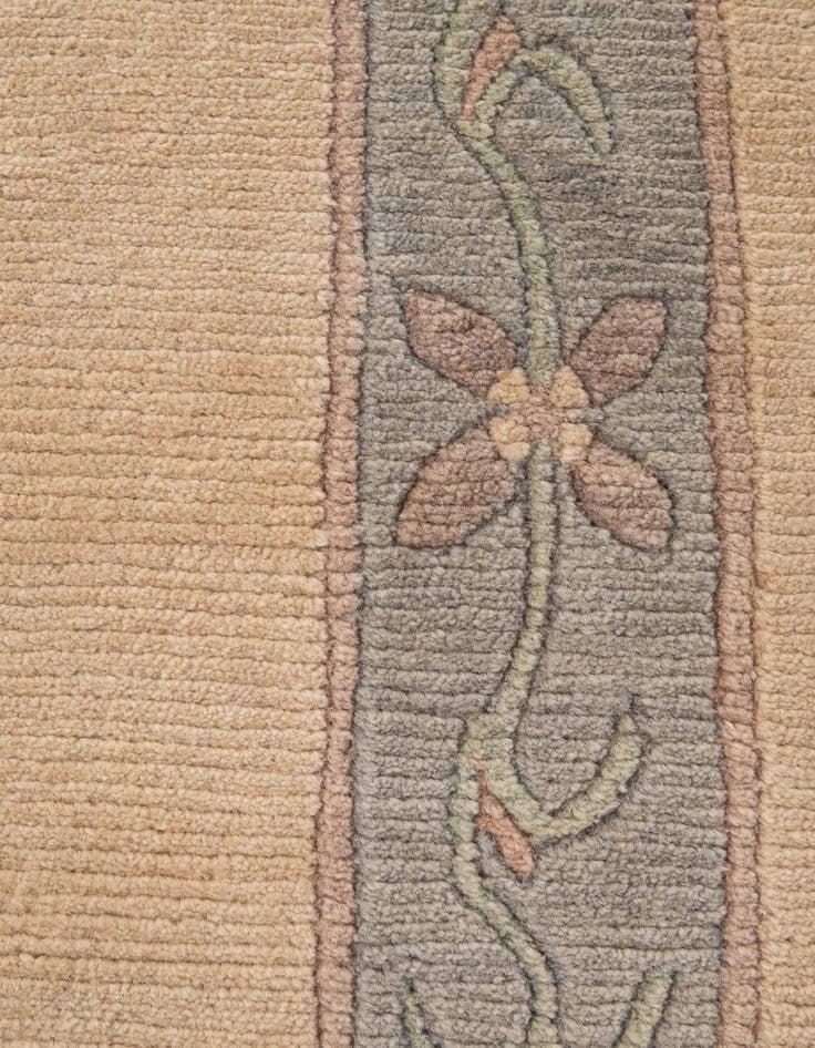 Detail image of  2' 7 x 11' 3  Hand Knotted Tibet Wool Runner Rug