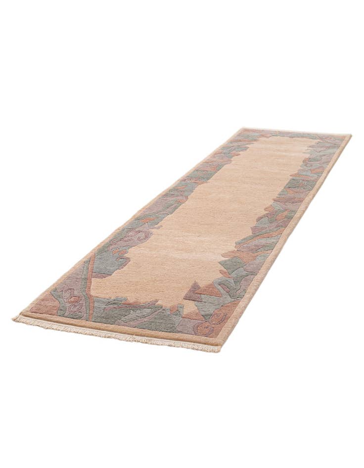 Detail image of  2' 7 x 10' 10  Hand Knotted Tibet Wool Runner Rug