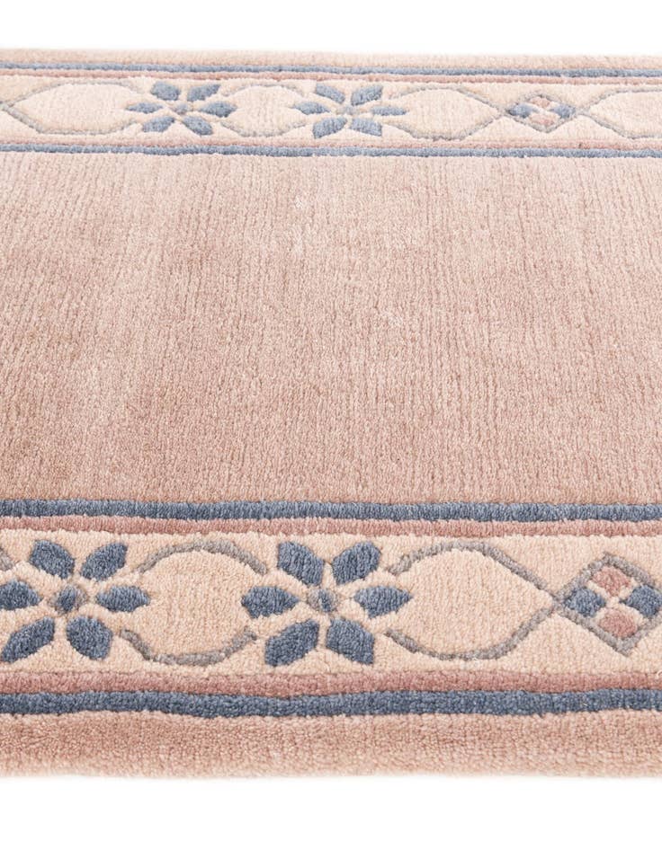 Detail image of  2' 5 x 4' 8  Hand Knotted Tibet Wool Runner Rug