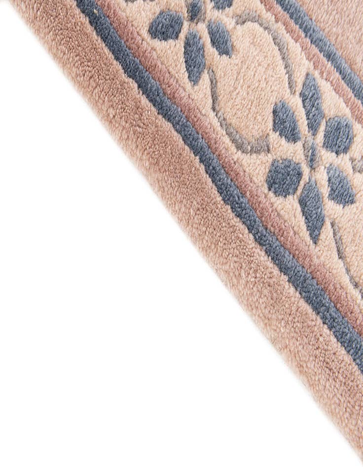 Detail image of  2' 5 x 4' 8  Hand Knotted Tibet Wool Runner Rug