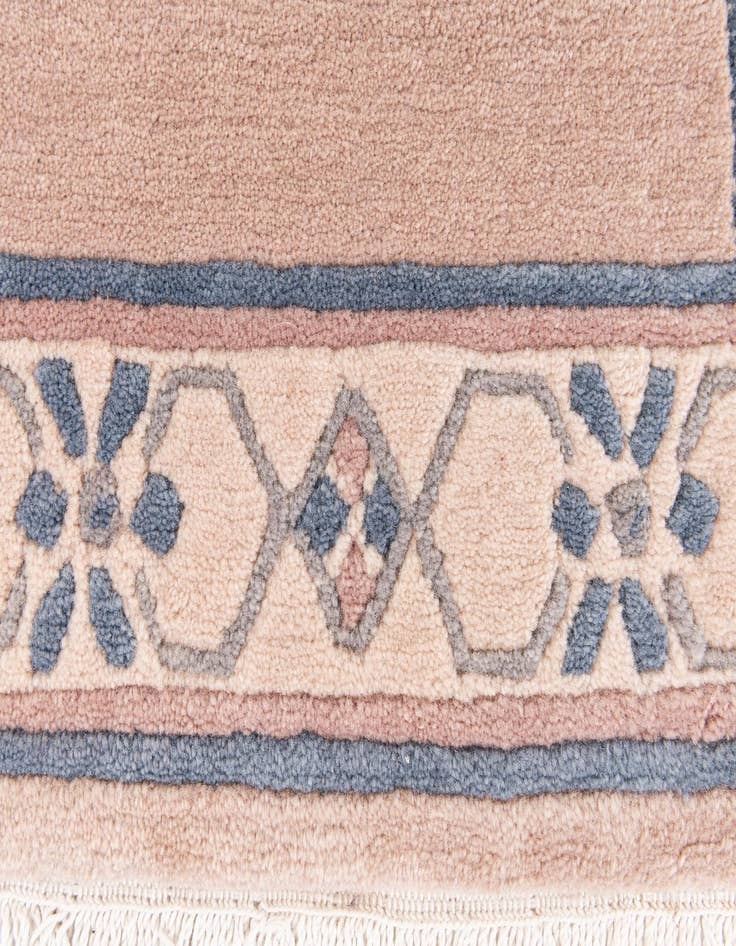 Detail image of  2' 5 x 4' 8  Hand Knotted Tibet Wool Runner Rug