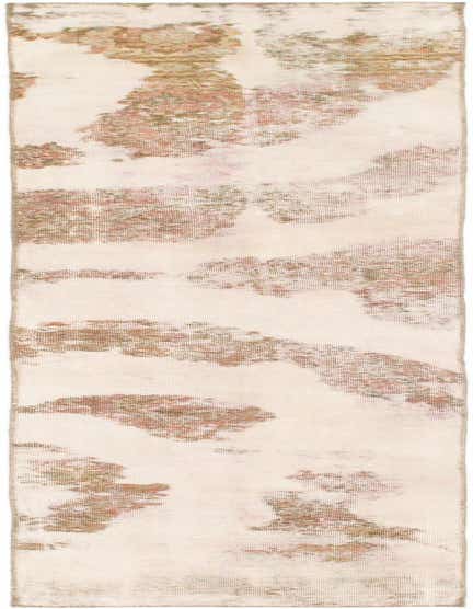 A 12 ft runner rug from the Ultra Vintage collection, featuring an abstract Persian pattern in browns, tans, and ivories.