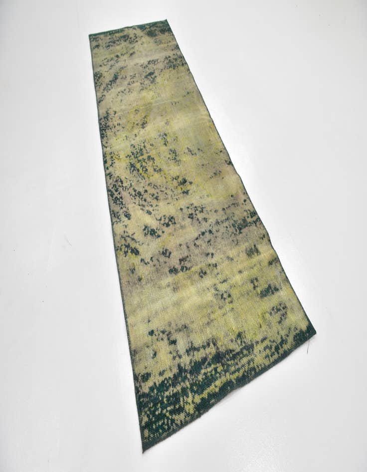 Detail image of  3' 3 x 9' 2  Hand Knotted Ultra Vintage Persian Wool Runner Rug