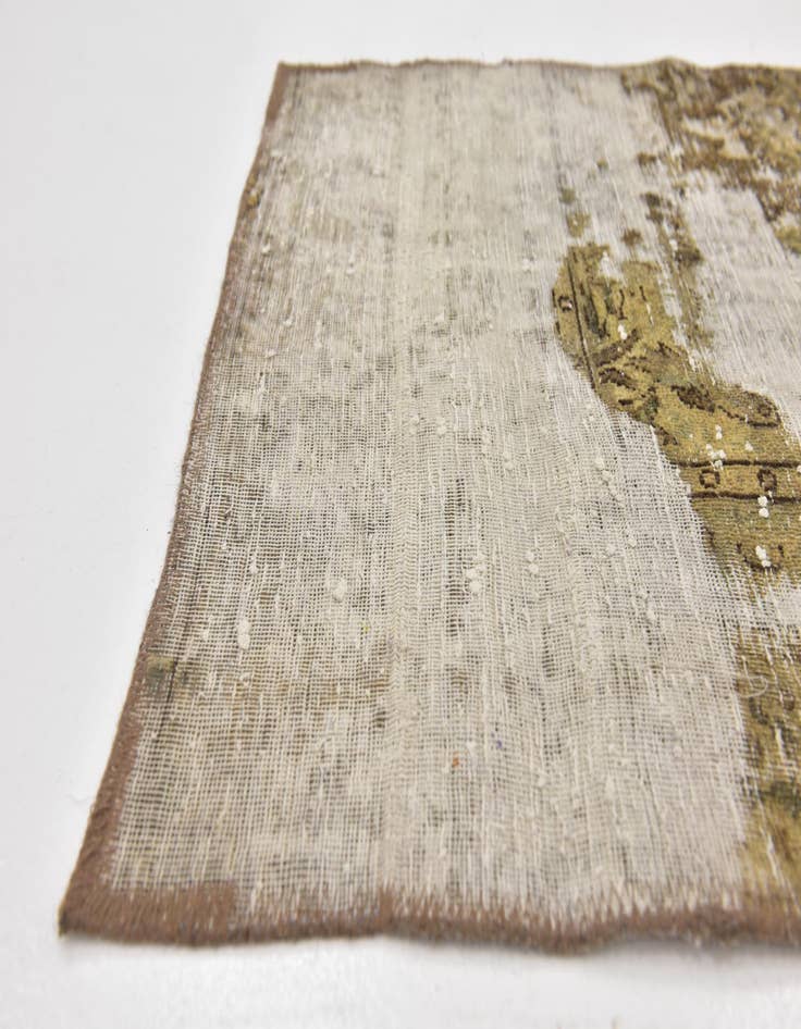 Detail image of  2' 6 x 10' 2  Hand Knotted Ultra Vintage Persian Wool Runner Rug