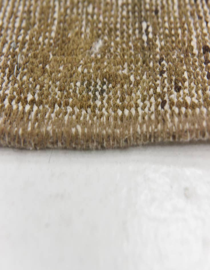 Detail image of  3' 2 x 7' 2  Hand Knotted Ultra Vintage Persian Wool Runner Rug