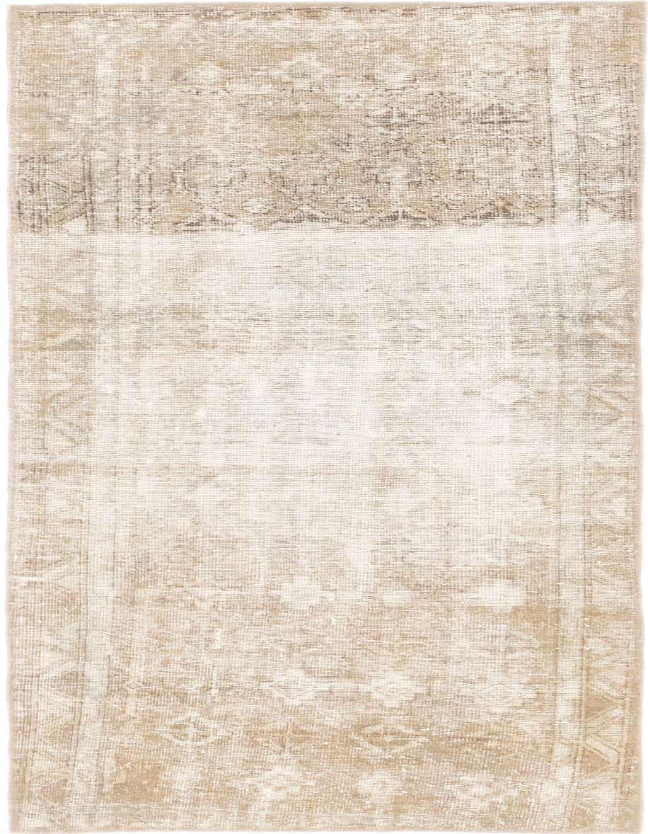 Primary image  3' 2 x 7' 2  Hand Knotted Ultra Vintage Persian Wool Runner Rug