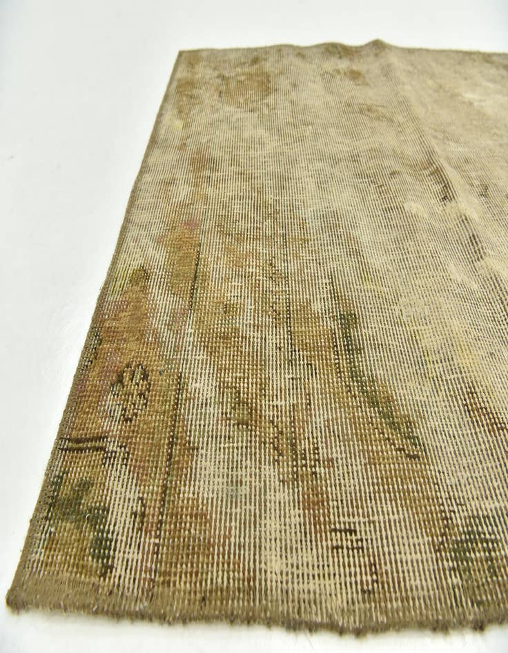Detail image of  2' 7 x 8' 10  Hand Knotted Ultra Vintage Persian Wool Runner Rug
