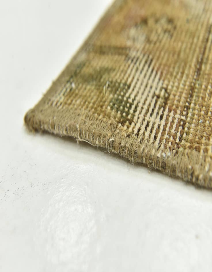 Detail image of  2' 7 x 8' 10  Hand Knotted Ultra Vintage Persian Wool Runner Rug