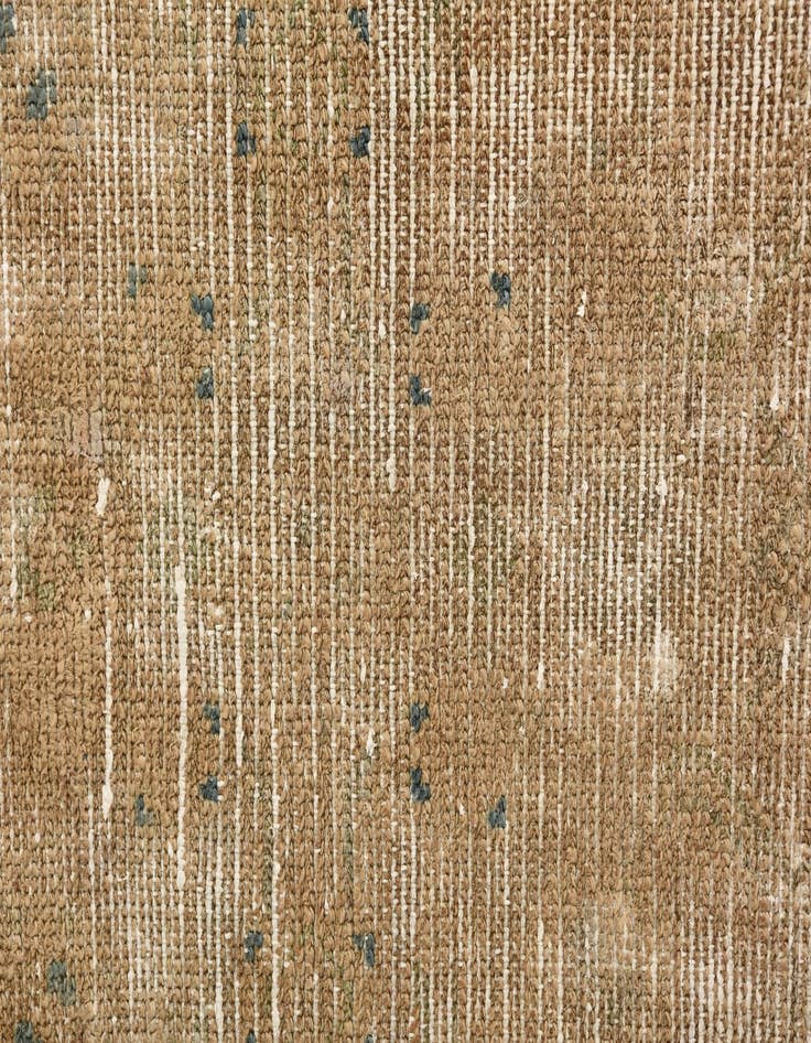 Detail image of  3' 7 x 8' 5  Hand Knotted Ultra Vintage Persian Wool Runner Rug