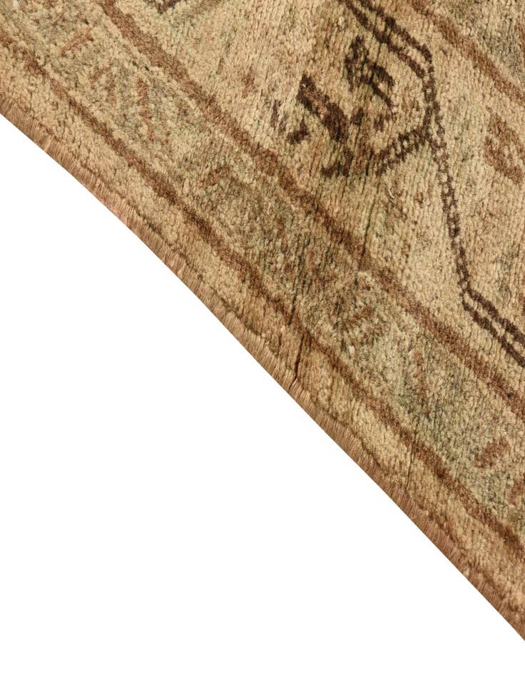 Detail image of  3' 5 x 9' 1  Hand Knotted Ultra Vintage Persian Wool Runner Rug