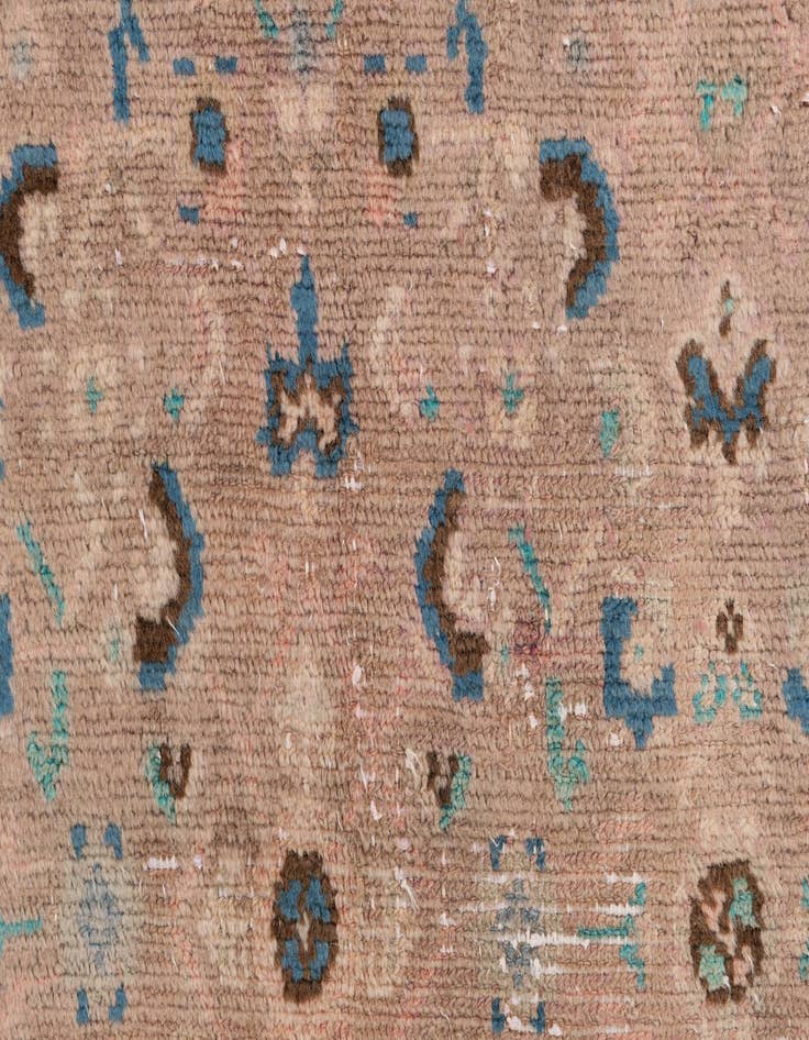 Detail image of  2' 4 x 8' 8  Hand Knotted Ultra Vintage Persian Wool Runner Rug