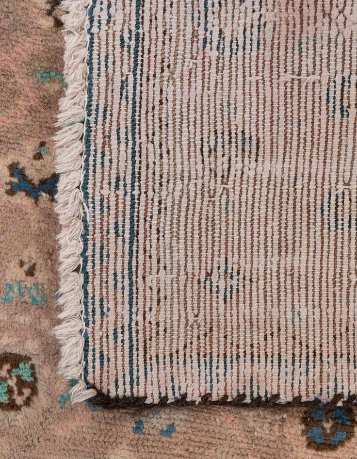 Detail image of  2' 4 x 8' 8  Hand Knotted Ultra Vintage Persian Wool Runner Rug