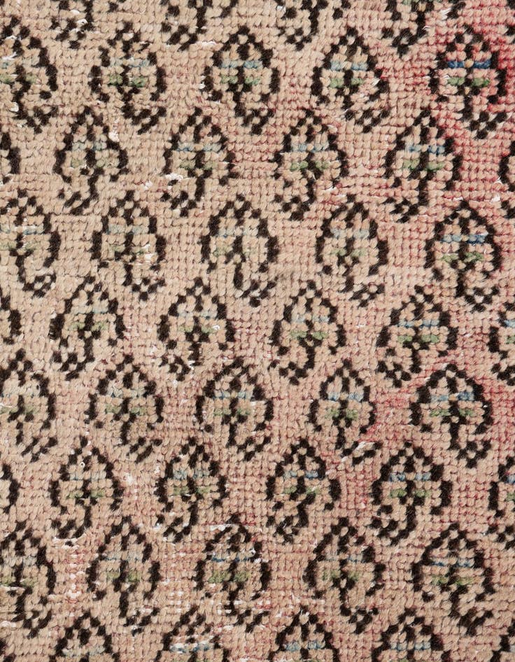 Detail image of  2' 4 x 9' 3  Hand Knotted Ultra Vintage Persian Wool Runner Rug