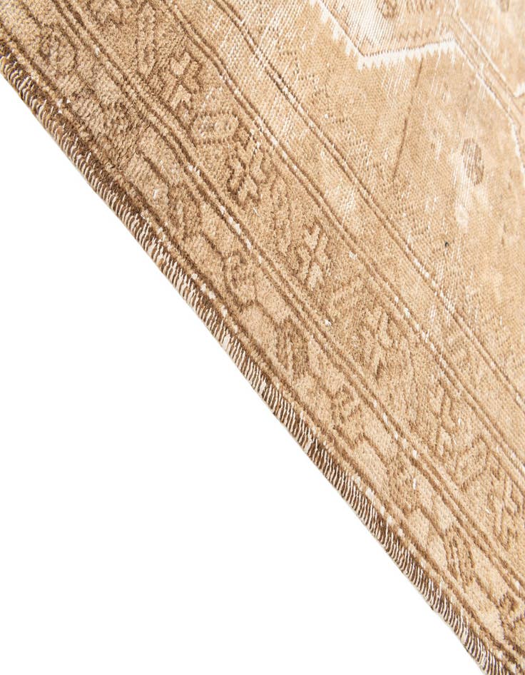 Detail image of  3' 4 x 9' 1  Hand Knotted Ultra Vintage Persian Wool Runner Rug