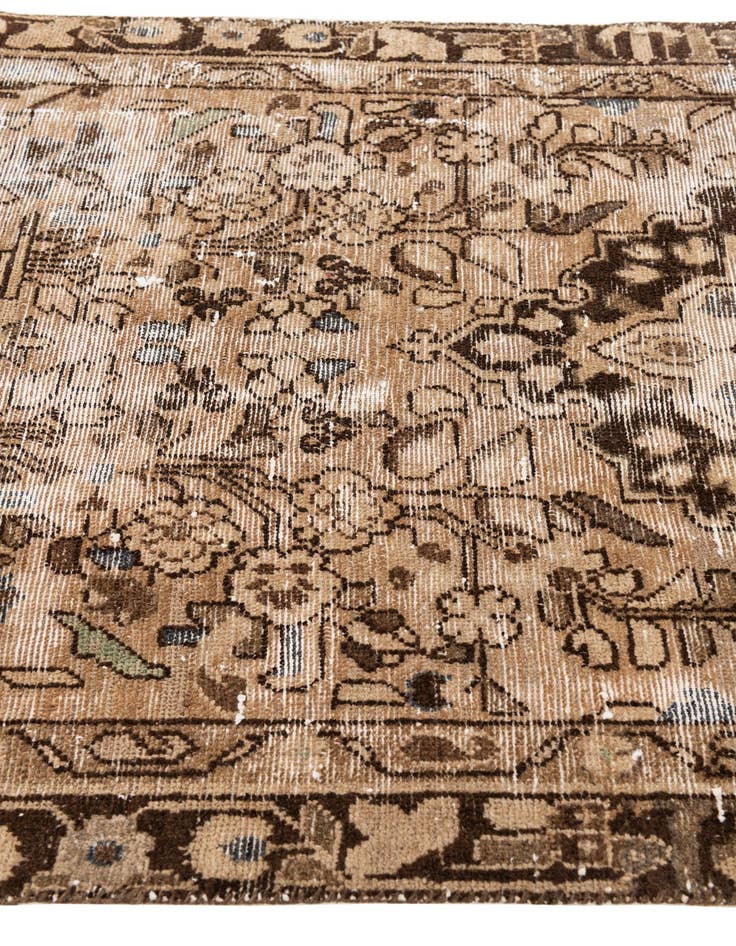 Detail image of  3' x 5' 10  Hand Knotted Ultra Vintage Persian Wool Runner Rug