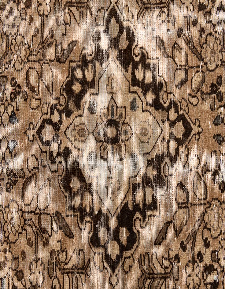 Detail image of  3' x 5' 10  Hand Knotted Ultra Vintage Persian Wool Runner Rug
