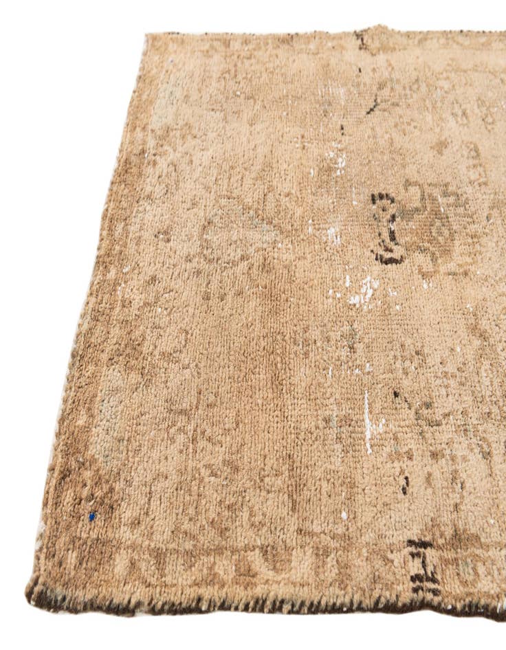 Detail image of  2' 5 x 9' 2  Hand Knotted Ultra Vintage Persian Wool Runner Rug