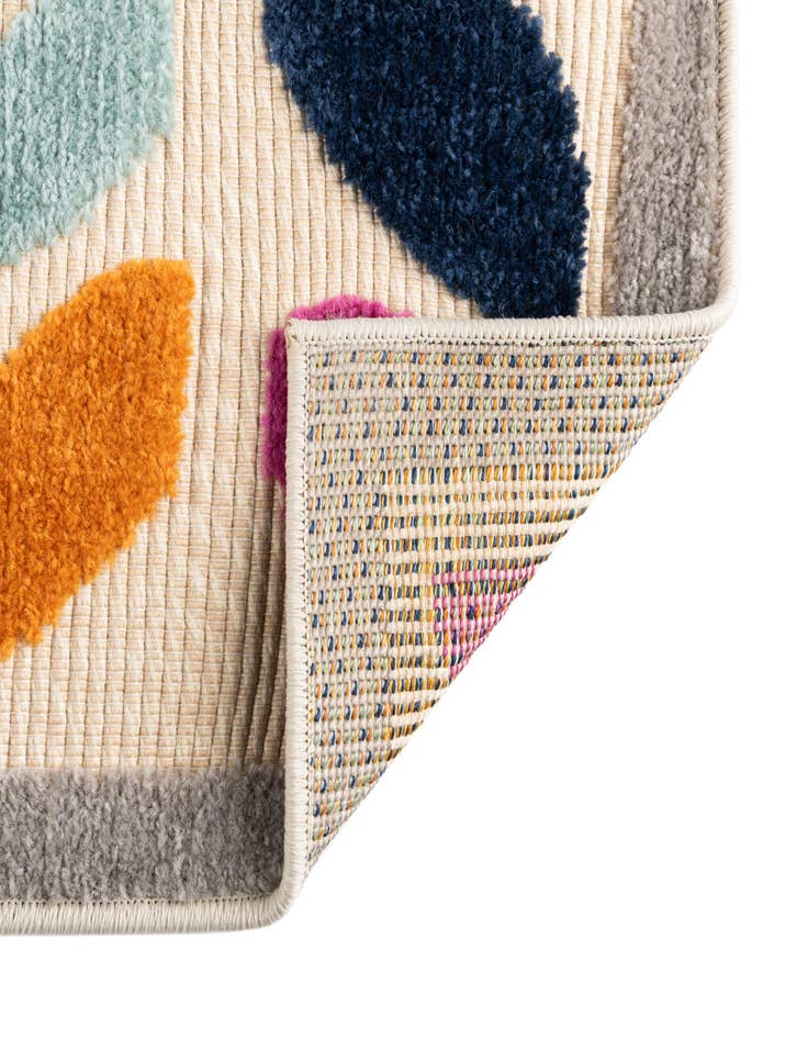 Detail image of  7' 10 x 7' 10  Washable Aruba Indoor / Outdoor Square Rug